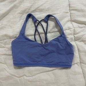 periwinkle lululemon sports bra
